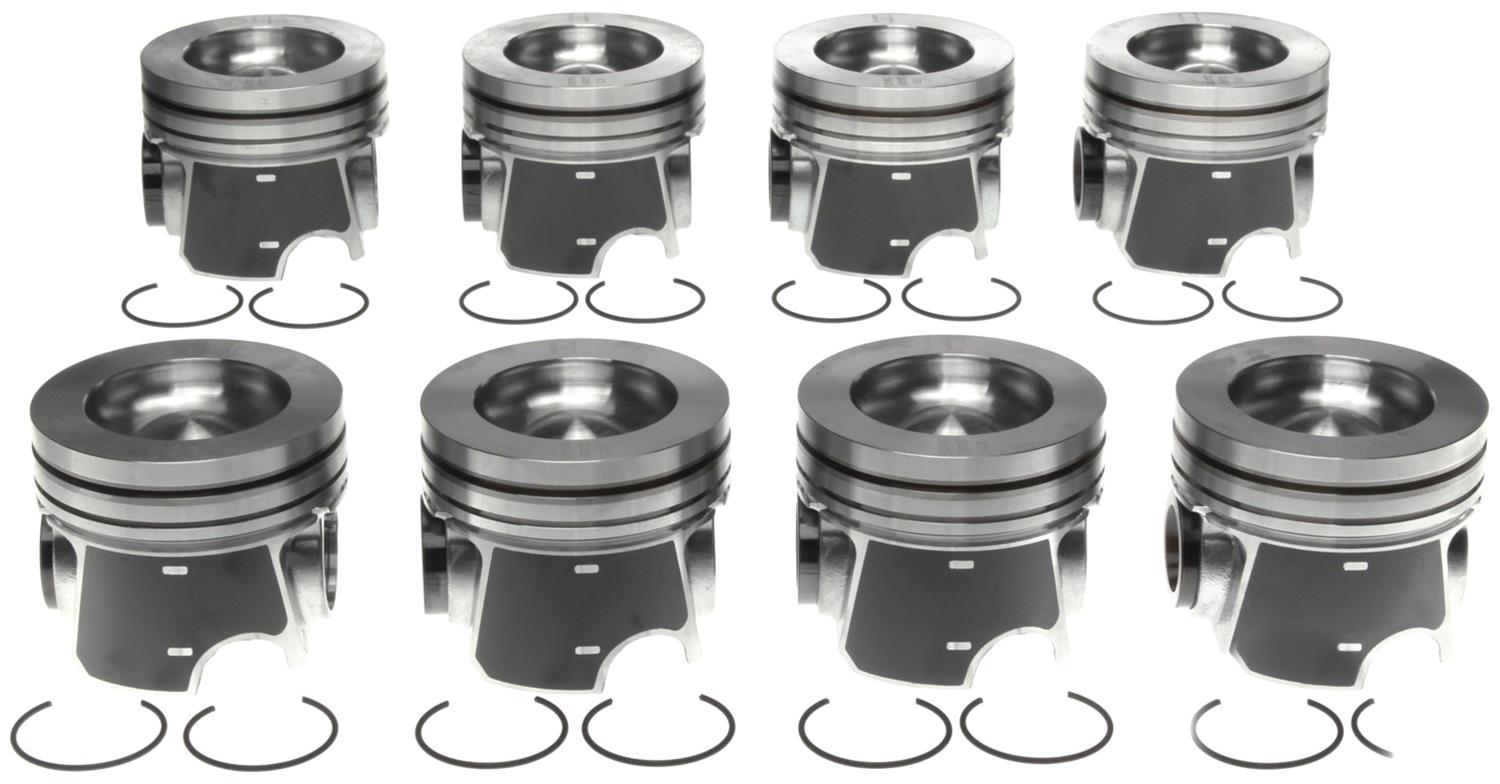 Mahle Original OE Replacement Pistons 224-3851 Piston - Navistar MaxxForce 7 6.4L Diesel (STD) Set of 8 thumbnail 3
