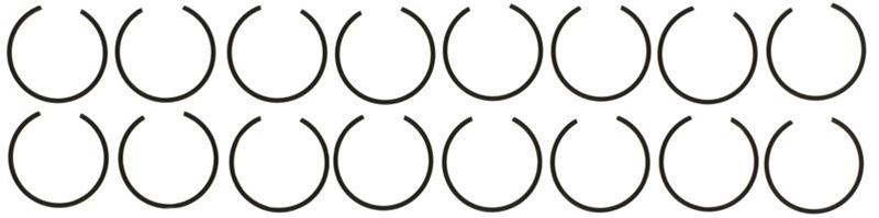 Mahle Original OE Replacement Pistons 224-3852-0.50MM Piston - Ford 6.7L (Scorpion) 2011-2013 (.50MM) thumbnail 4