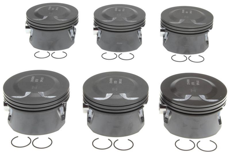 Mahle Original Aftermarket Replacement Pistons 224-3885-0.75MM Piston - GM 4.2L 06-09 (0.75MM) thumbnail 4