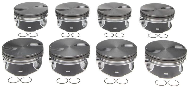 Mahle Original OE Replacement Pistons 224-3888WR Pistons, Replacement, Flat, Cast Aluminum, GM LS, 6.2L, V8, Set of 8 thumbnail 5