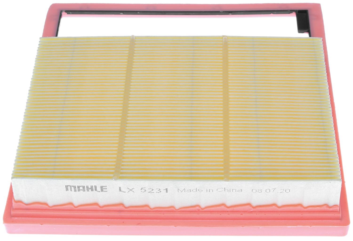 MAHLE ORIGINAL LX 1277 Filtro Aria: Ricambio Auto Di Qualità, Dimensioni 132x250,5 Mm
