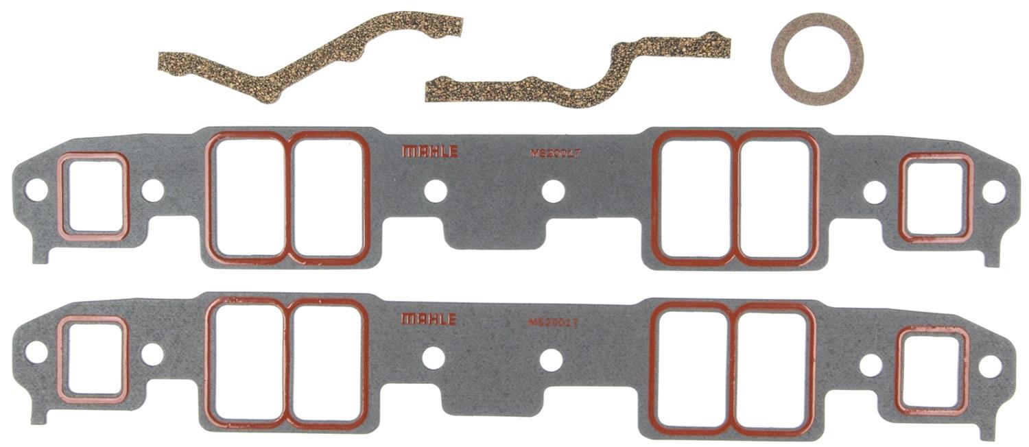 MAHLE Original Intake Manifold Gaskets MS20017 Gasket Sets CHEVROLET V8 SMALL BLOCK 302, 327, 350, 400 Engines 23 Degree
