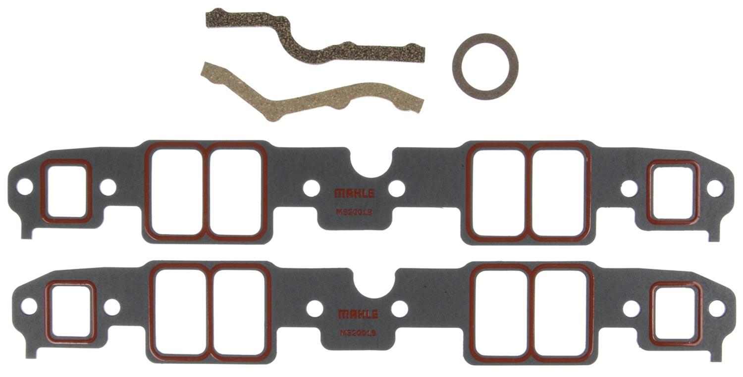 MAHLE Original Intake Manifold Gaskets MS20019 Gasket Sets CHEVROLET V8 SMALL BLOCK 302, 327, 350, 400 Engines 23 Degree