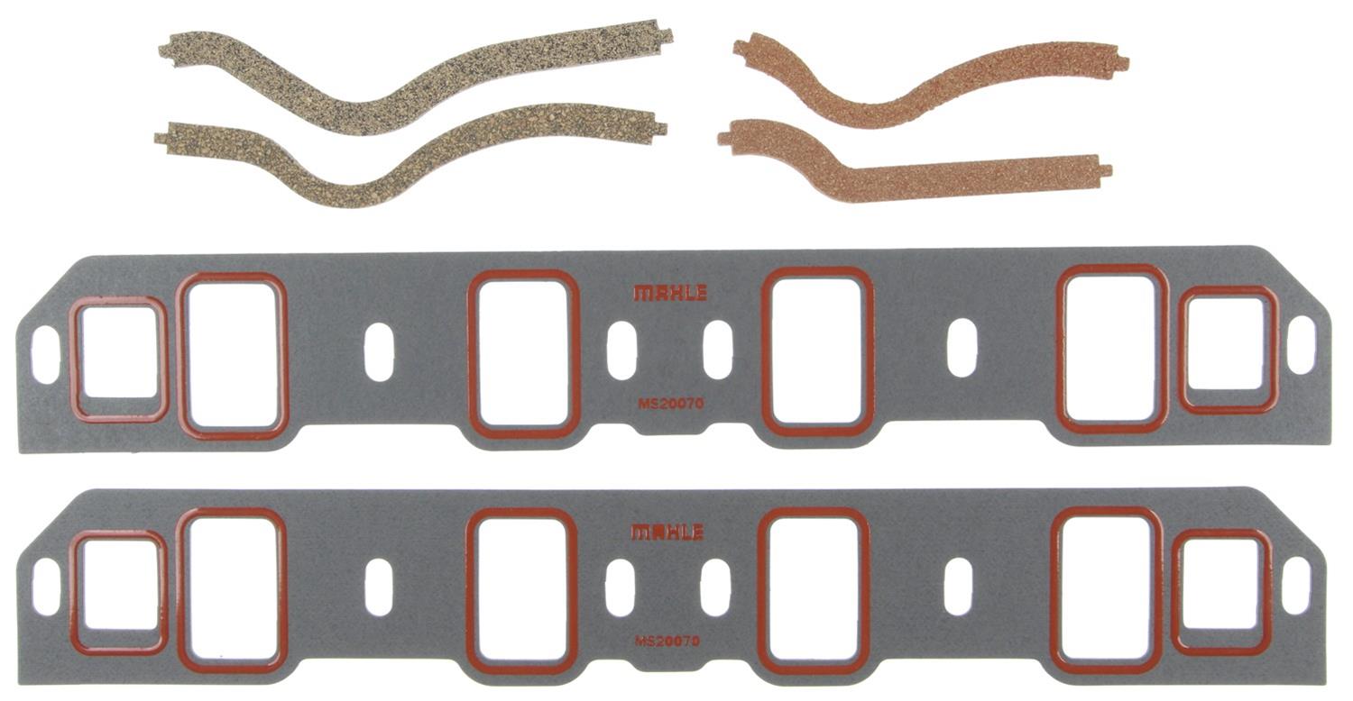 MAHLE Original Intake Manifold Gaskets MS20070 Gasket Sets FORD V8 SMALL BLOCK 289, 302, 315W Engines Ford Motorsport GT40, N351 Sportsman, Edelbrock Victor Junior, TFS Twised Wedge