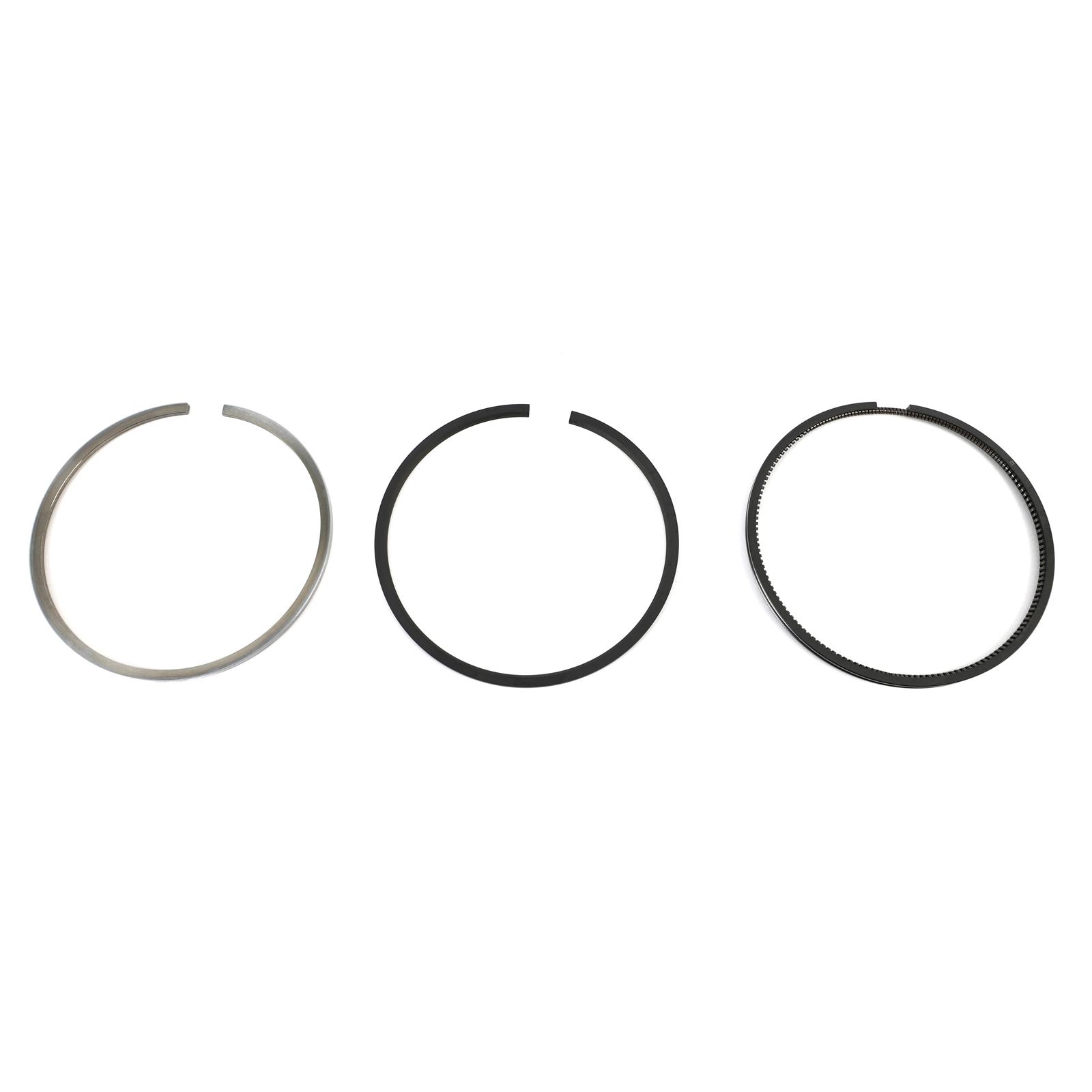 Mahle Rings Cummins B-Series Turbocharged Ceramic Chrome Top Ring Chrome Ring Set