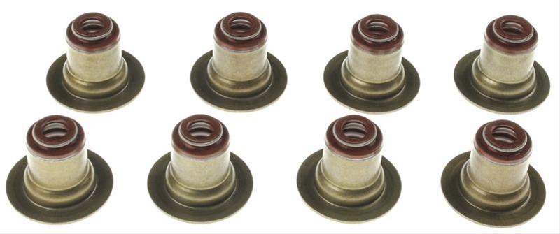 Mahle Original Valve Stem Seals SS45920 Seals, Positive Stop, Rubber, Buick, Cadillac, Chevrolet, GMC, Hummer, Isuzu, Saab, Pontiac, Set of 8