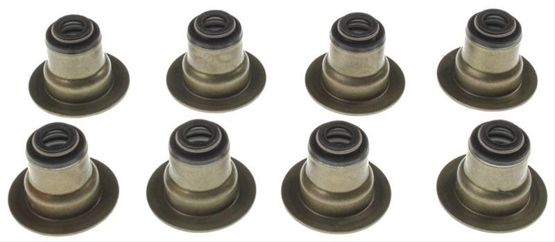 Mahle Original Valve Stem Seals SS45921 Seal, Metal with Molded Rubber, Hat Style, GM. LS Engine, Set of 8
