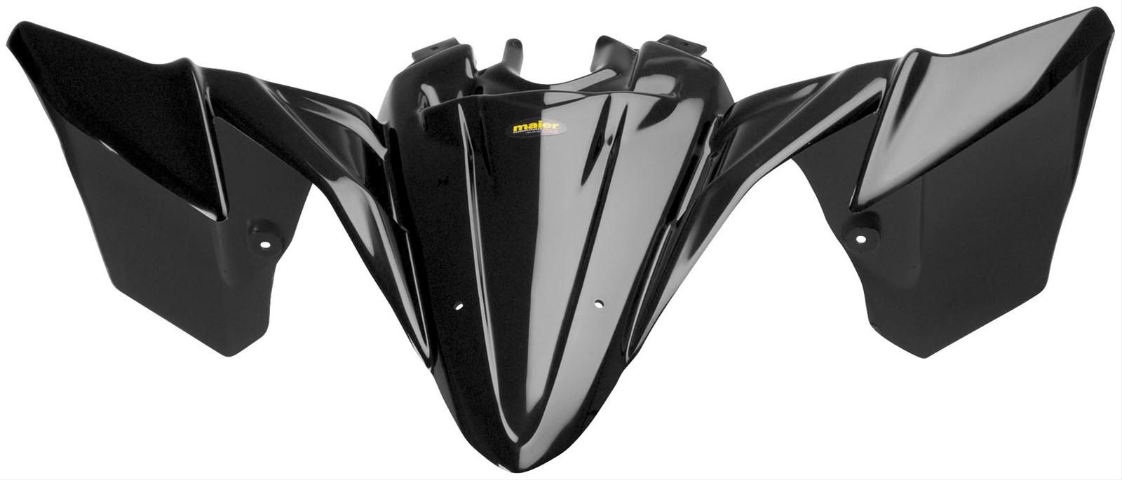 Maier Mfg Replacement Front Fender For Yamaha TW200 - Black Plastic Fender