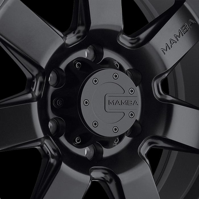 Mamba Wheels M14798519B Mamba OffRoad Alloys Type M14 Matte Black