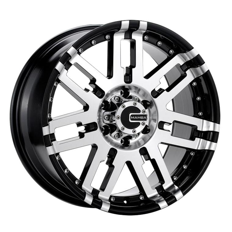 Mamba Wheels M2X786520B Mamba Off-Road Alloys Type M2X Black