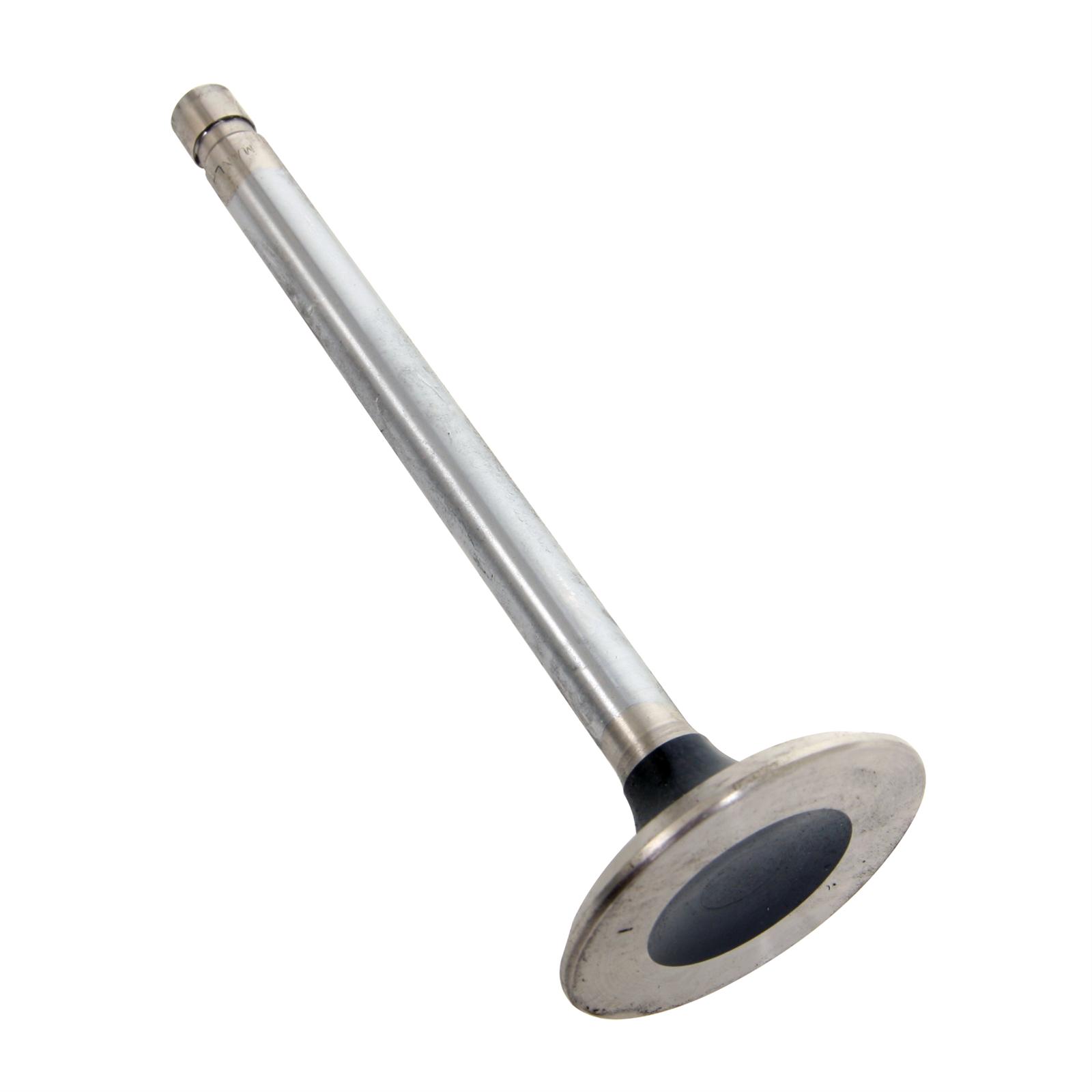 Manley Budget Series Replacement Valves 10649-1 Valve, Exhaust, Stainless Steel, 1.600 in. Diameter, .341 in. Stem, 4.910 in. Length, Chevy, Each