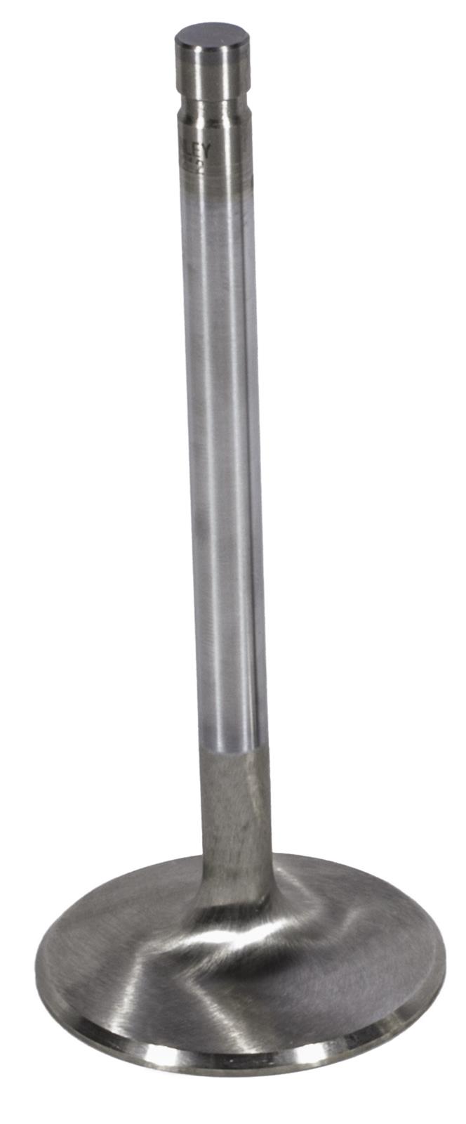 Manley Street Flo Valves 10749-1 Valve, Exhaust, Stainless Steel, 1.600 in. Diameter, .341 in. Stem, 4.911 in. Diameter, Chevy, Each