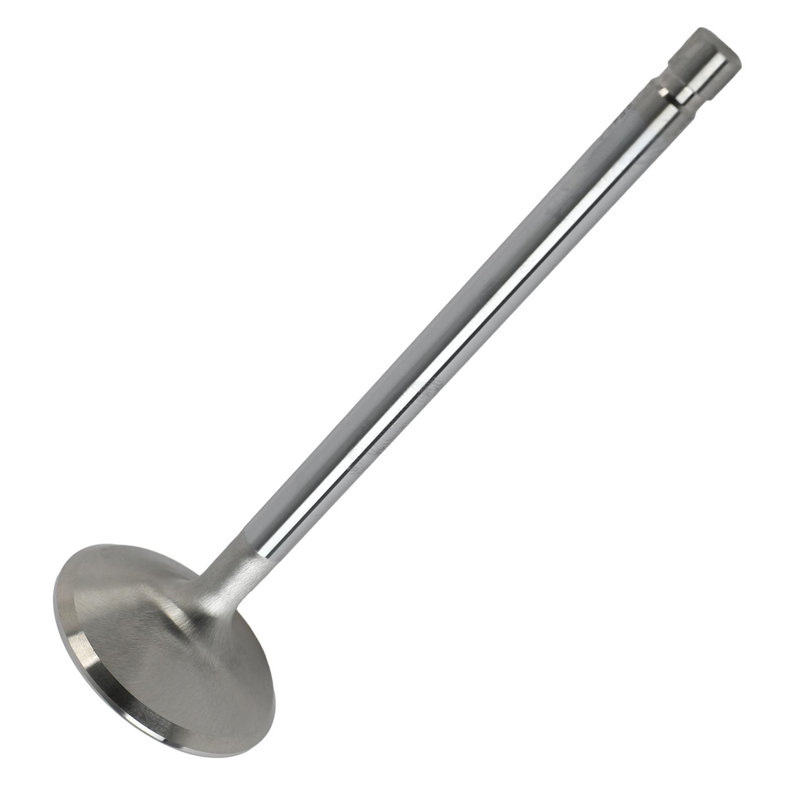 Manley Severe Duty Series Stainless Steel Valves 11591-1 Valve, Exhaust, Duty, Steel, 1.880 in. Diameter, 0.342 in. Stem, 5.655 in. Length, Each