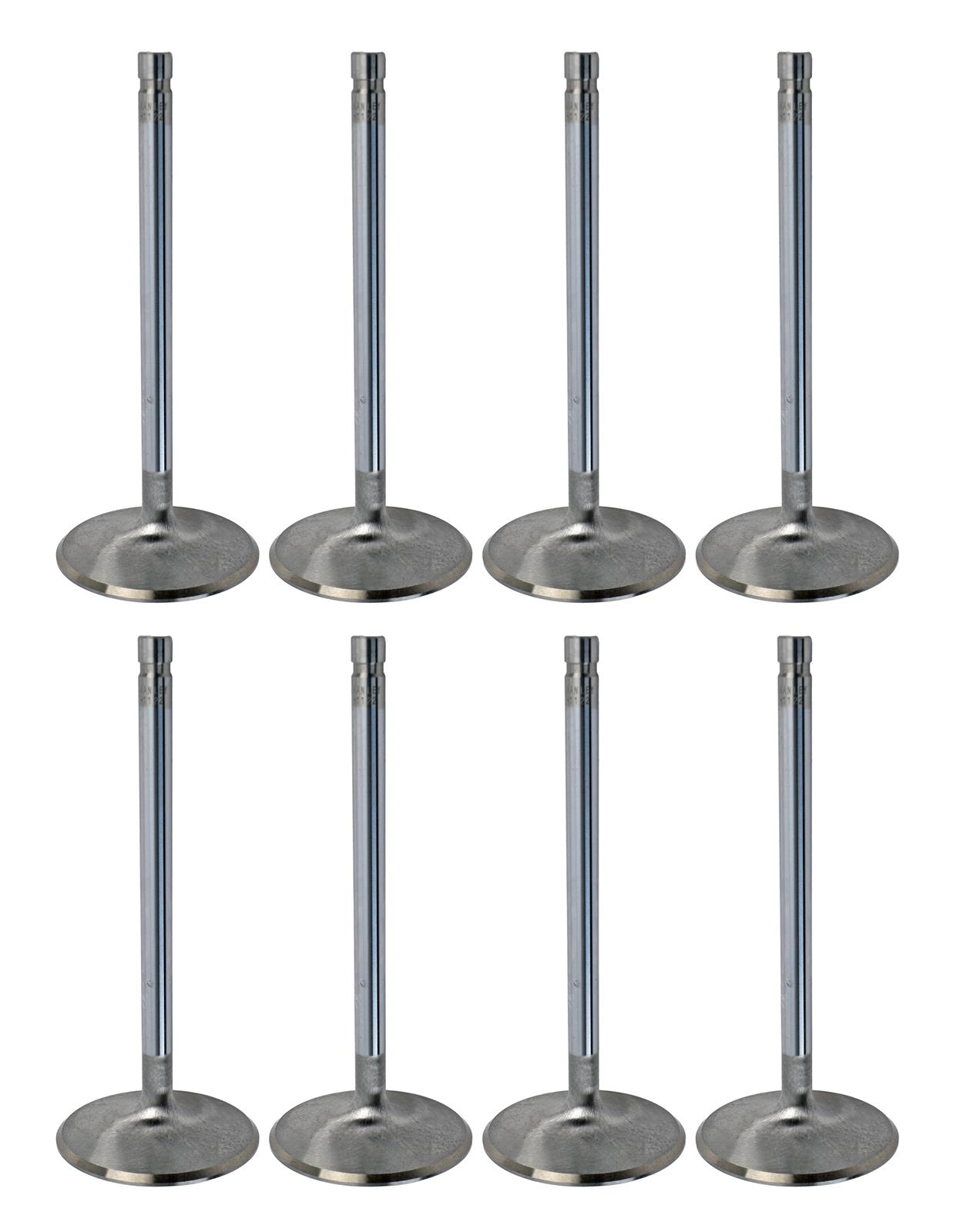 Manley Chevy Big Block .250 Longer 11/32in Stem Dia Severe Duty Intake Valves (Set of 8) thumbnail 2