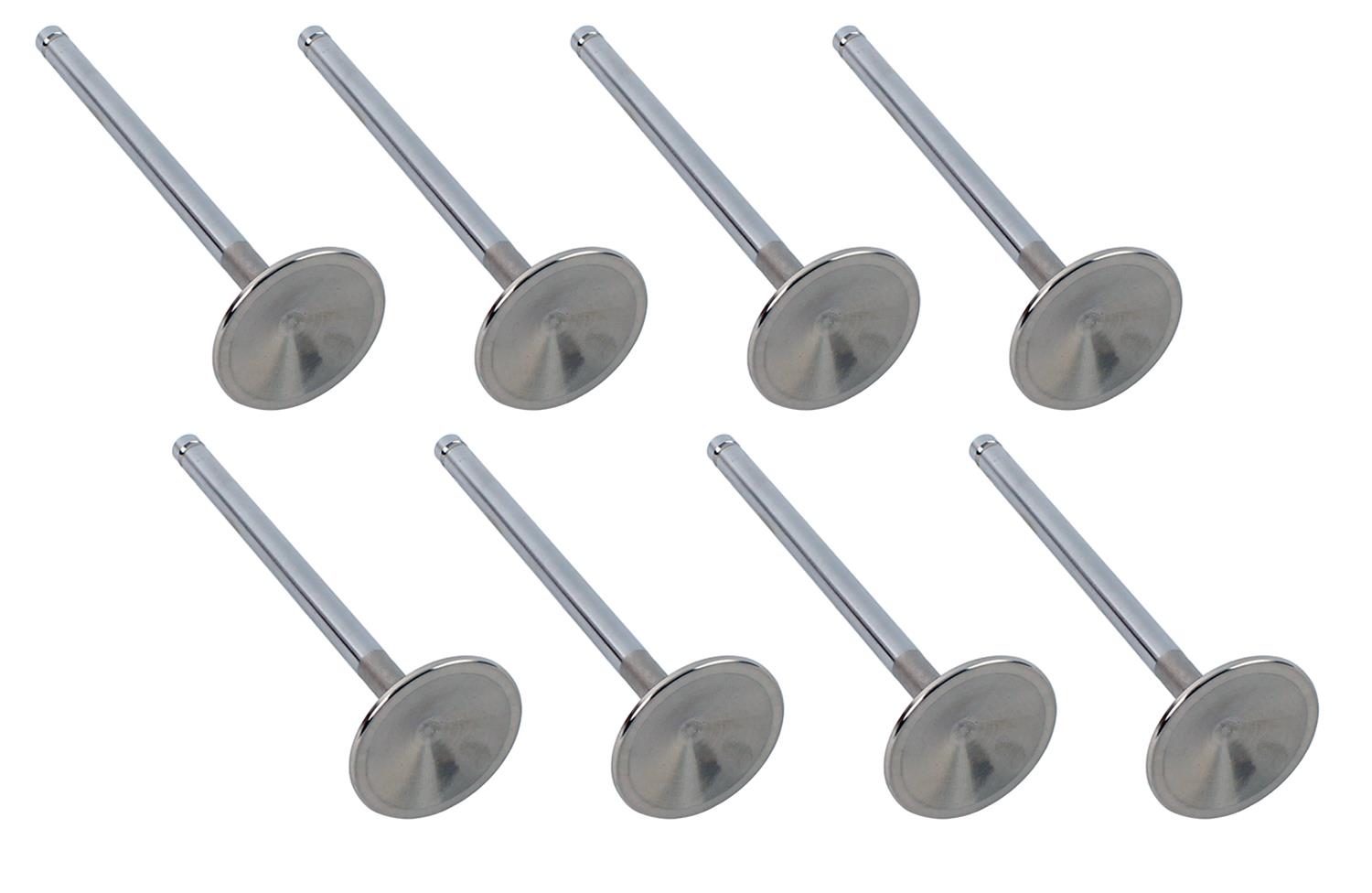 Manley Chevy LS-3 / L-99 (L-92 Head) 1.600in Head Diameter Pro Flo E.D. Exhaust Valves (Set of 8)