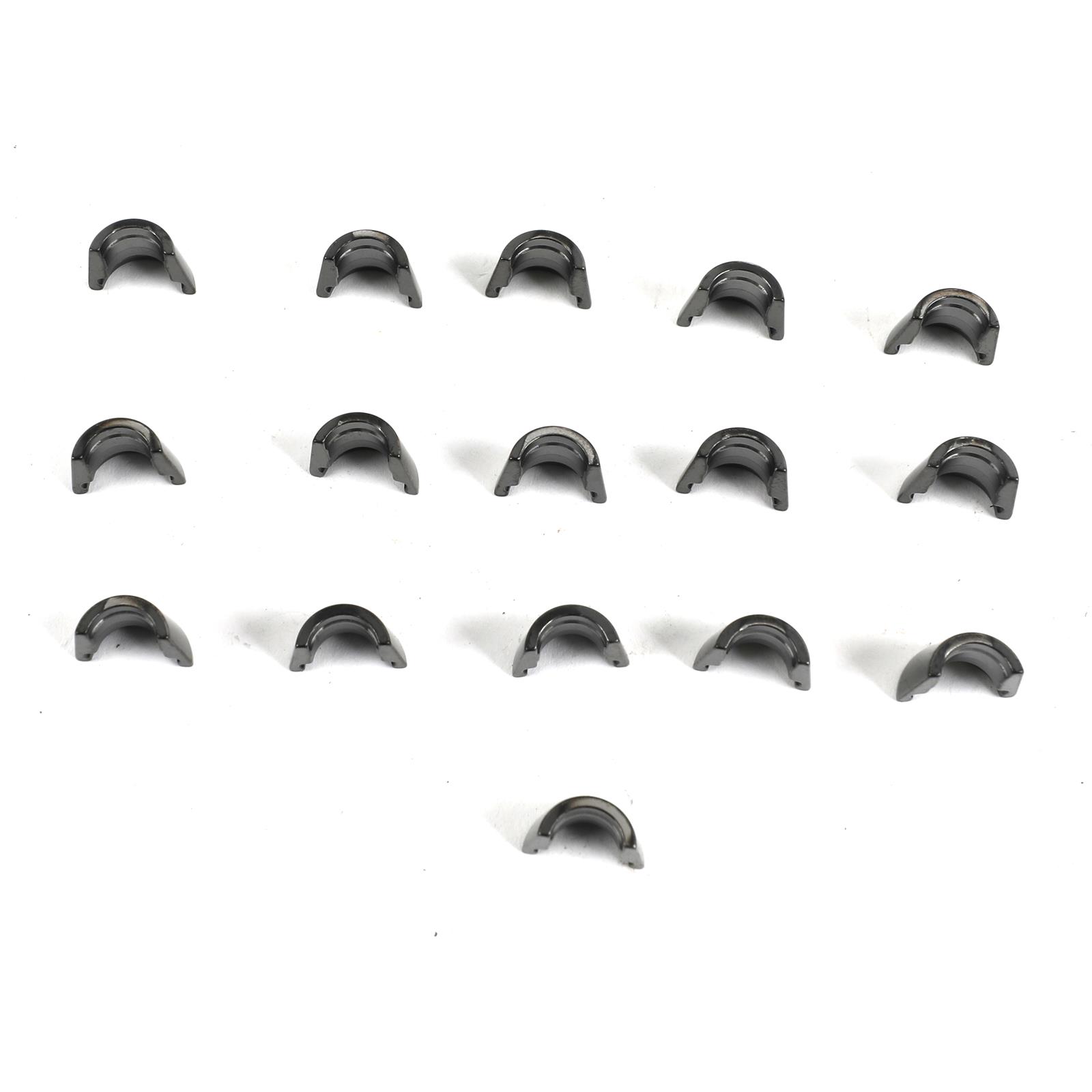 Manley LocCap Valve Locks 13494-8 Locks, LocCap, Machined, Steel, 10 Degree, 1-Groove, 0.342 in. Stem, Set of 16