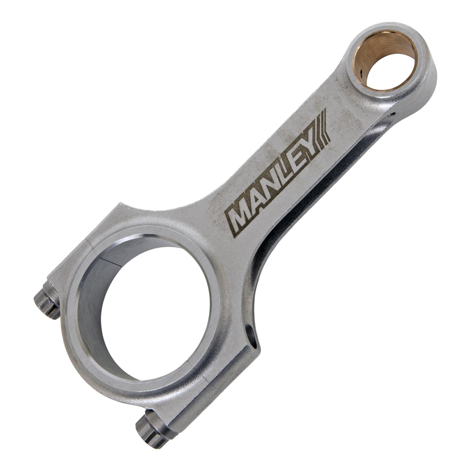 Manley 91-02 Nissan RB25DE(T) / RB26DETT (Stock 21mm Pin) H Beam Connecting Rod - SINGLE ROD