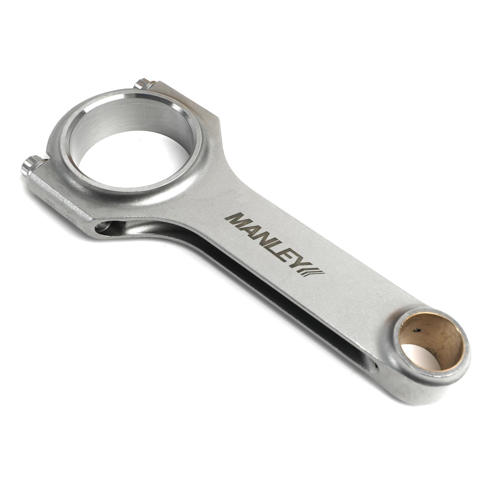 Manley Steel H-Beam Connecting Rods 14066-8 Rods, 4340 H-Beam, Cap Screw, Chevy, Big Block, Set of 8