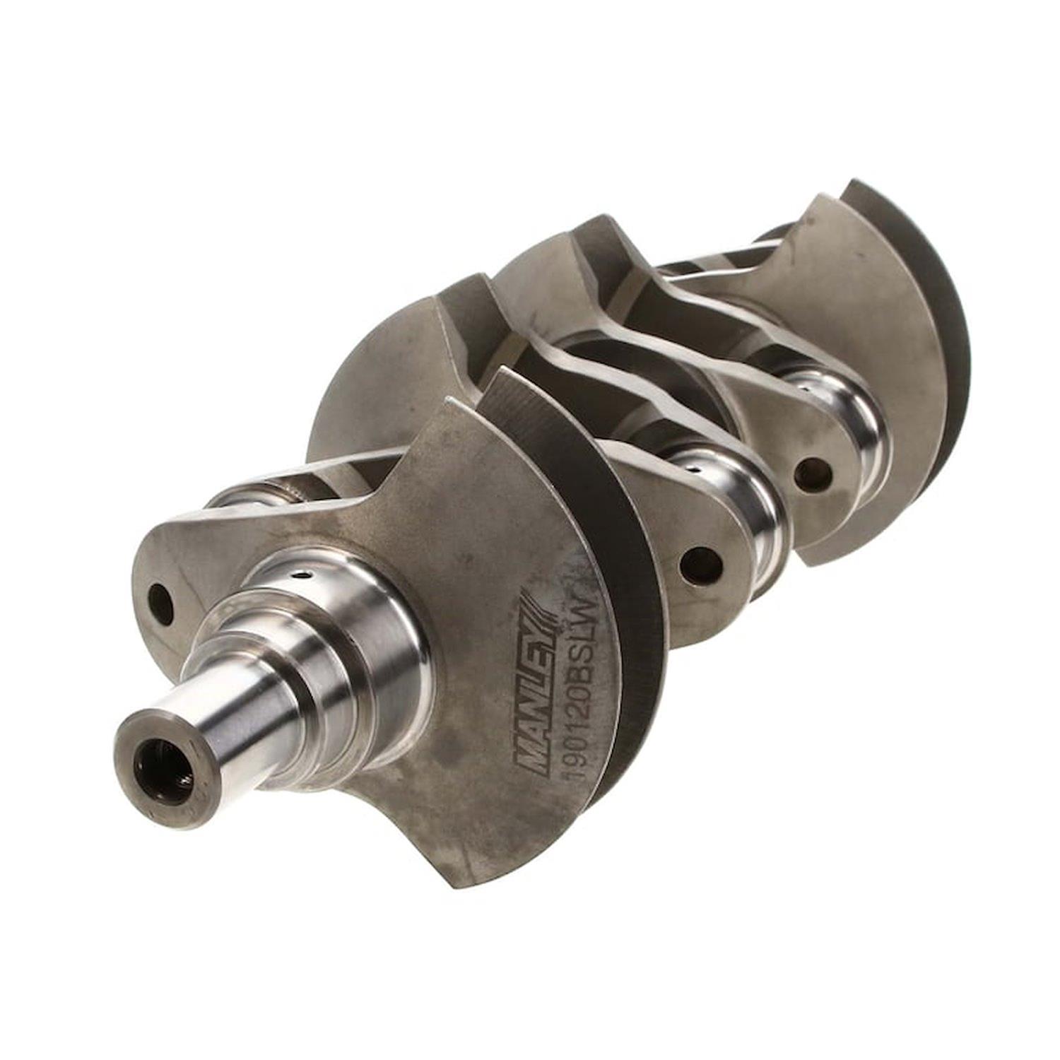 Manley Mitsubishi 4G63/4G64 7 Bolt 4340 Billet 100mm Stroke 29.5 lbs Turbo Tuff Series Crankshaft thumbnail 3