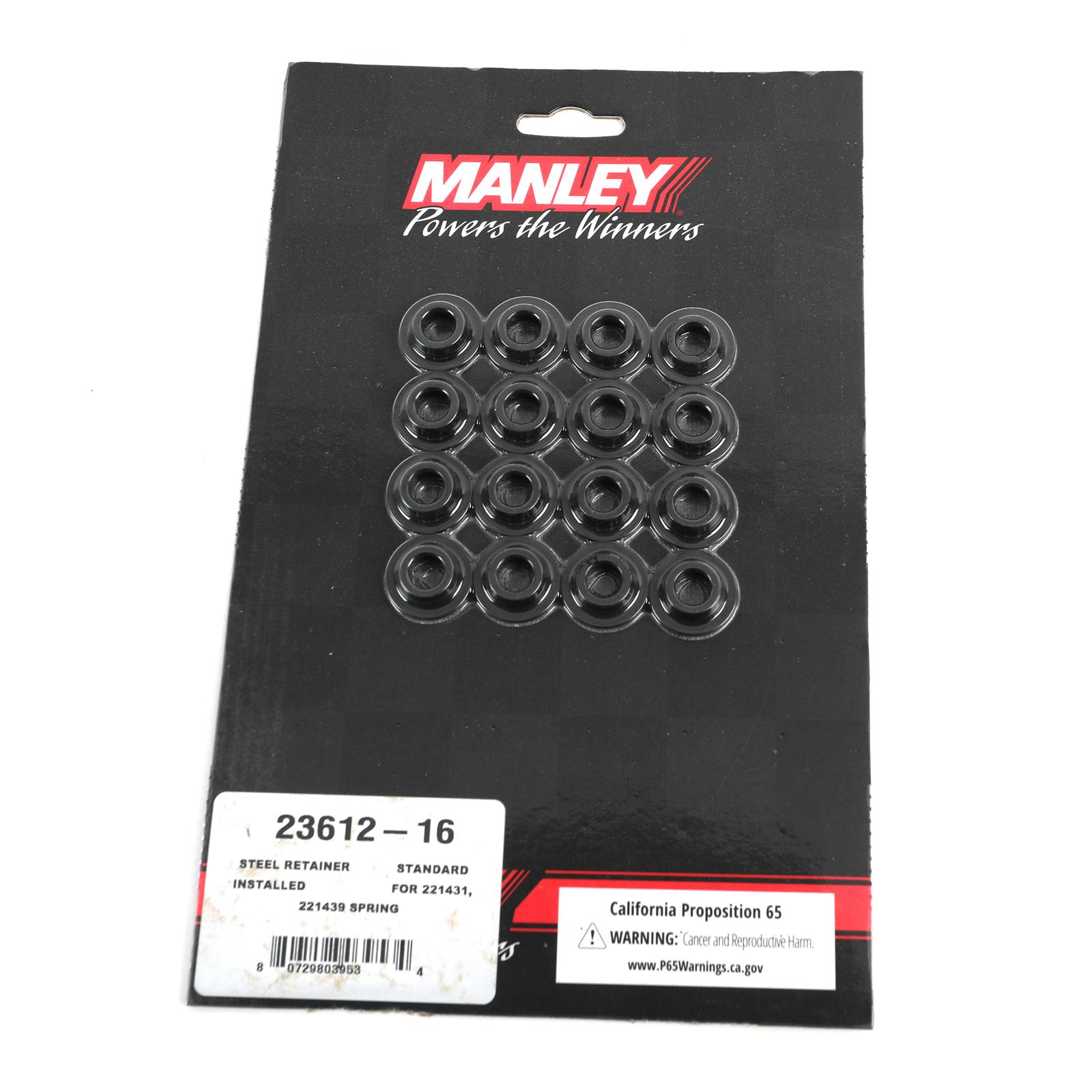 Manley 16pc Steel Retainers for Manley 221431