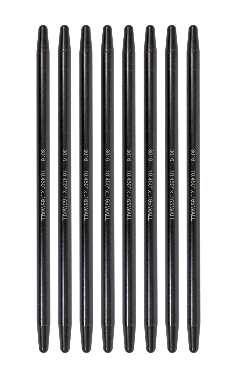 Manley Chromoly Swedged End Pushrods 25107-8 Pushrod, End, Chromoly, 7/16 in. Diameter, 10.450 in. Length, Set of 8 thumbnail 2