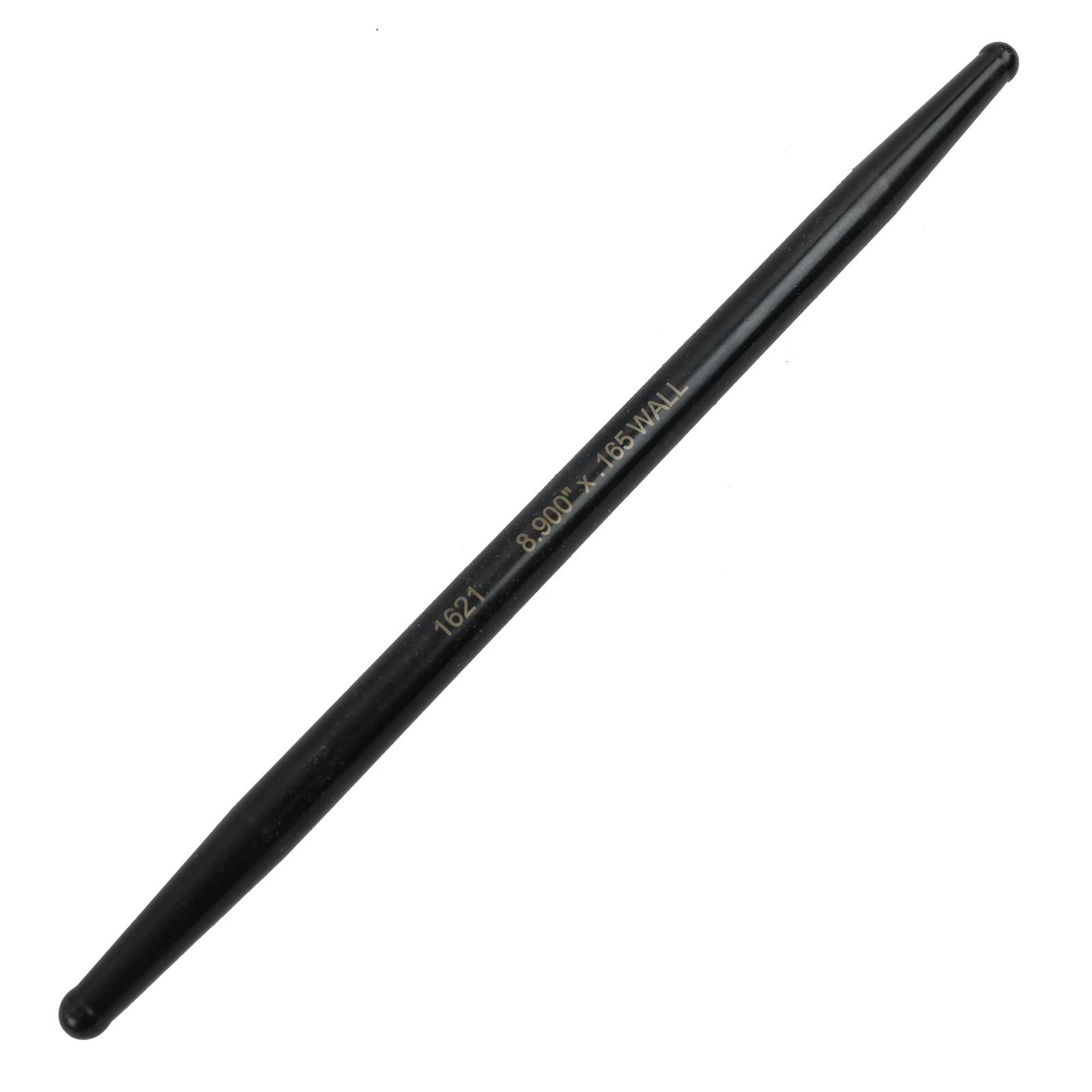 Manley Chromoly Swedged End Pushrods 25156-1 Pushrods, End, Heat-treated, 7/16 in. Tube Diameter, 5/16 in. Tip Diameter, Ball Tips, 8.900 in. Overall Length, Each