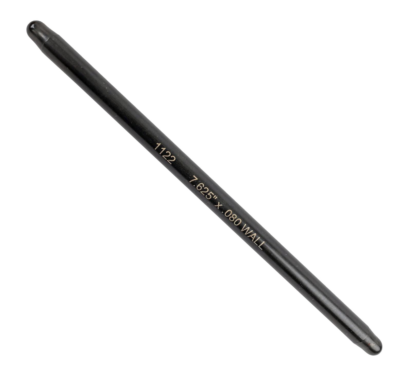 Manley Chromoly Swedged End Pushrods 25824-1 Pushrods, End, Heat-treated, 3/8 in. Tube Diameter, 5/16 in. Tip Diameter, Ball Tips, 7.625 in. Overall Length, Each