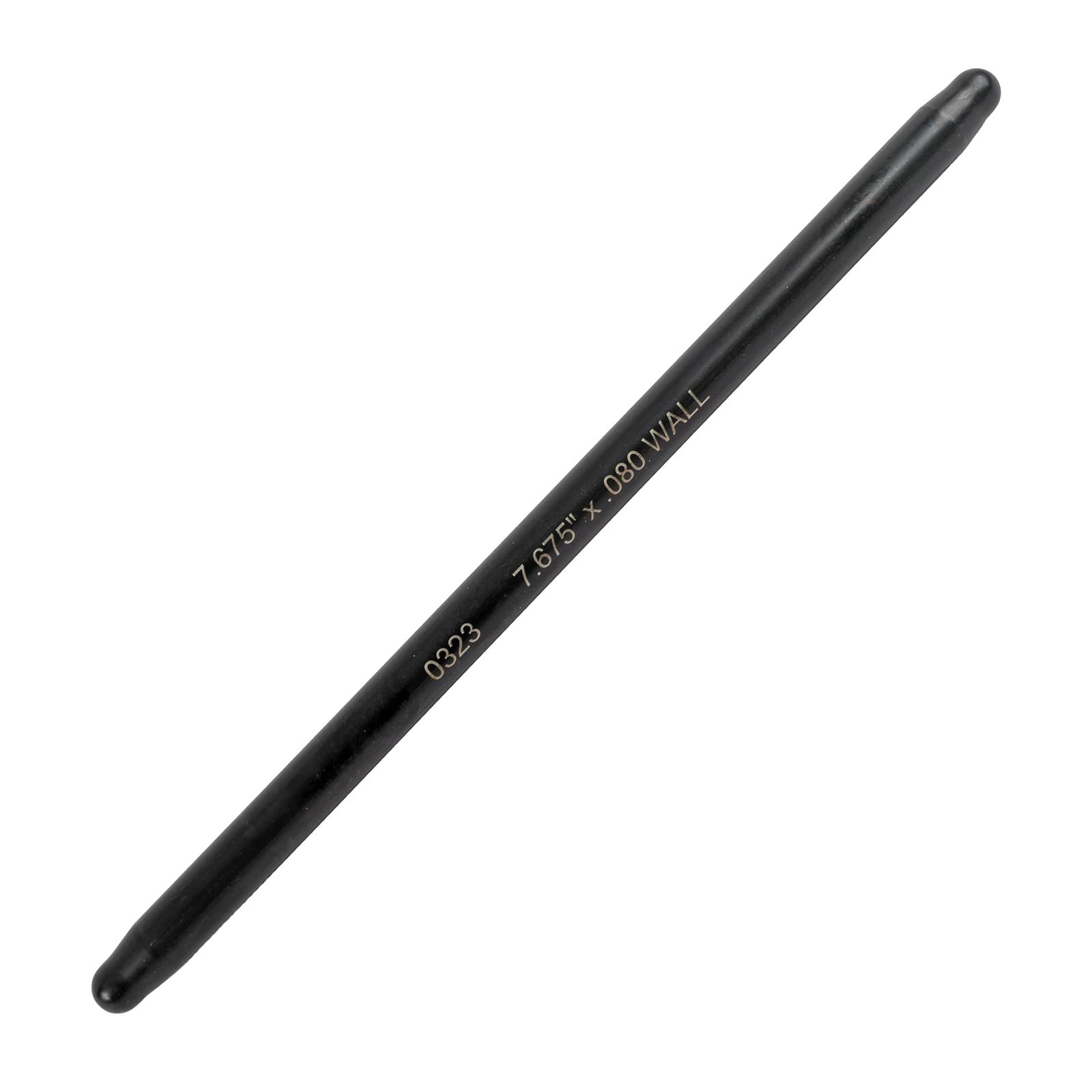 Manley Chromoly Swedged End Pushrods 25834-1 Pushrods, End, Heat-treated, 3/8 in. Tube Diameter, 5/16 in. Tip Diameter, Ball Tips, 7.675 in. Overall Length, Each