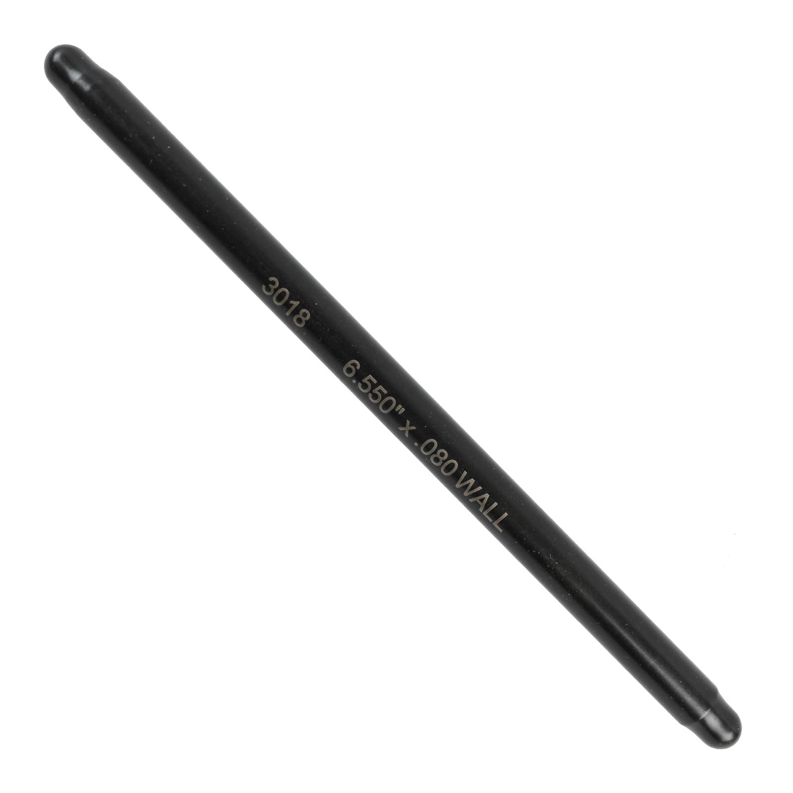Manley Chromoly Swedged End Pushrods 25844-1 Pushrods, End, Heat-treated, 3/8 in. Tube Diameter, 5/16 in. Tip Diameter, Ball Tips, 6.550 in. Overall Length, Each