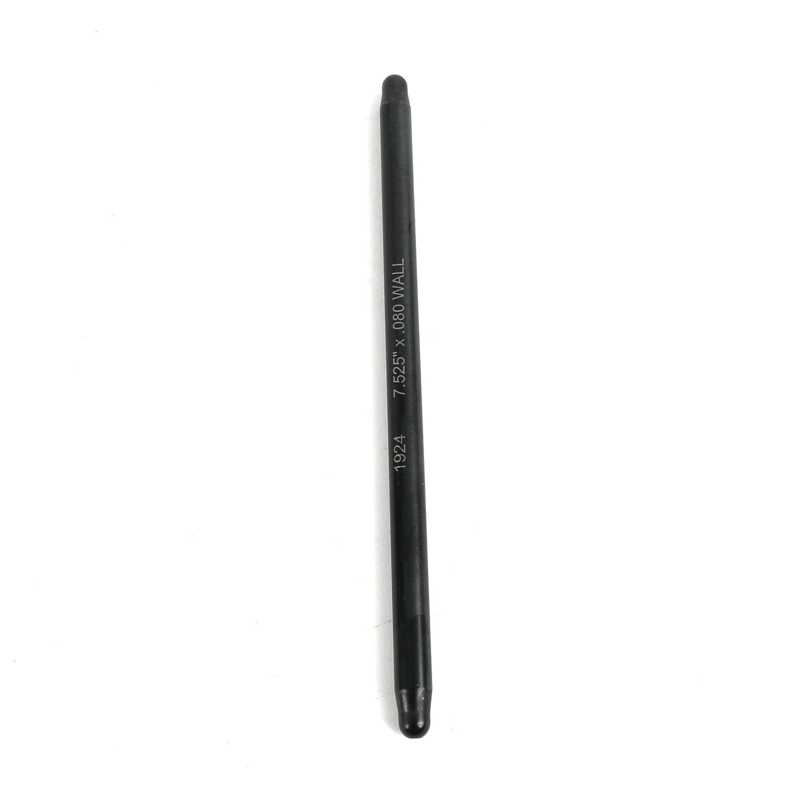 Manley .080in Wall 7.525in Length 3/8in Dia 4130 Chrome Moly Swedged End Push Rods (Set of 8) thumbnail 2
