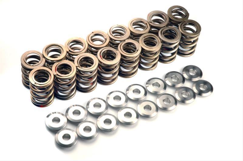 Manley NexTek Valve Spring and Retainer Kits 261424L Springs/ Titanium Retainers, Nex Tek, 1.640 in. Outside Diameter, 647 lbs./in. Rate, Kit