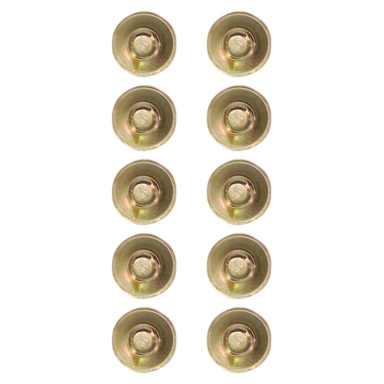 Manley Front Timing Cover Bolts 42179 Bolts, Steel, Gold Iridited, Hex Head, Chevy, Big, Small Block, Kit