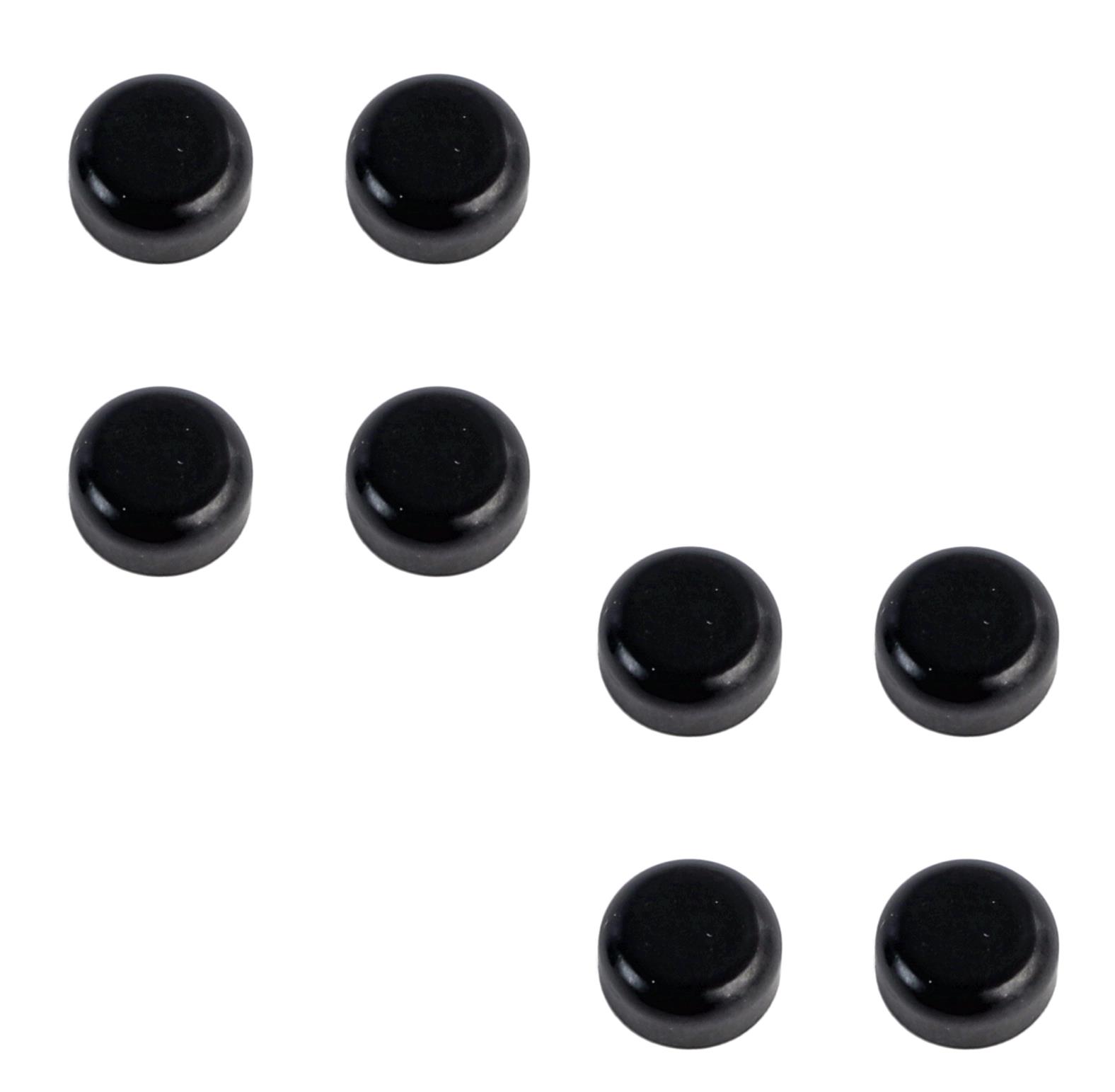 Manley Valve Tip Wear Caps 42300-8 Lash Caps, Steel, 5/16 in. Stem, .080 in. Thick, Set of 8