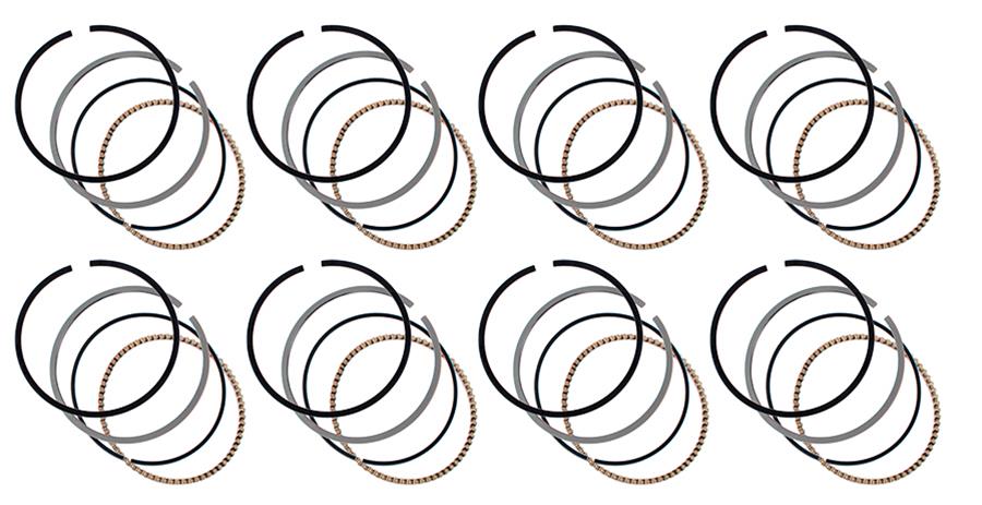 Manley Chrysler HEMI 6.2L 4.090in Bore File Fit Premium Steel Piston Ring (Set of 8)