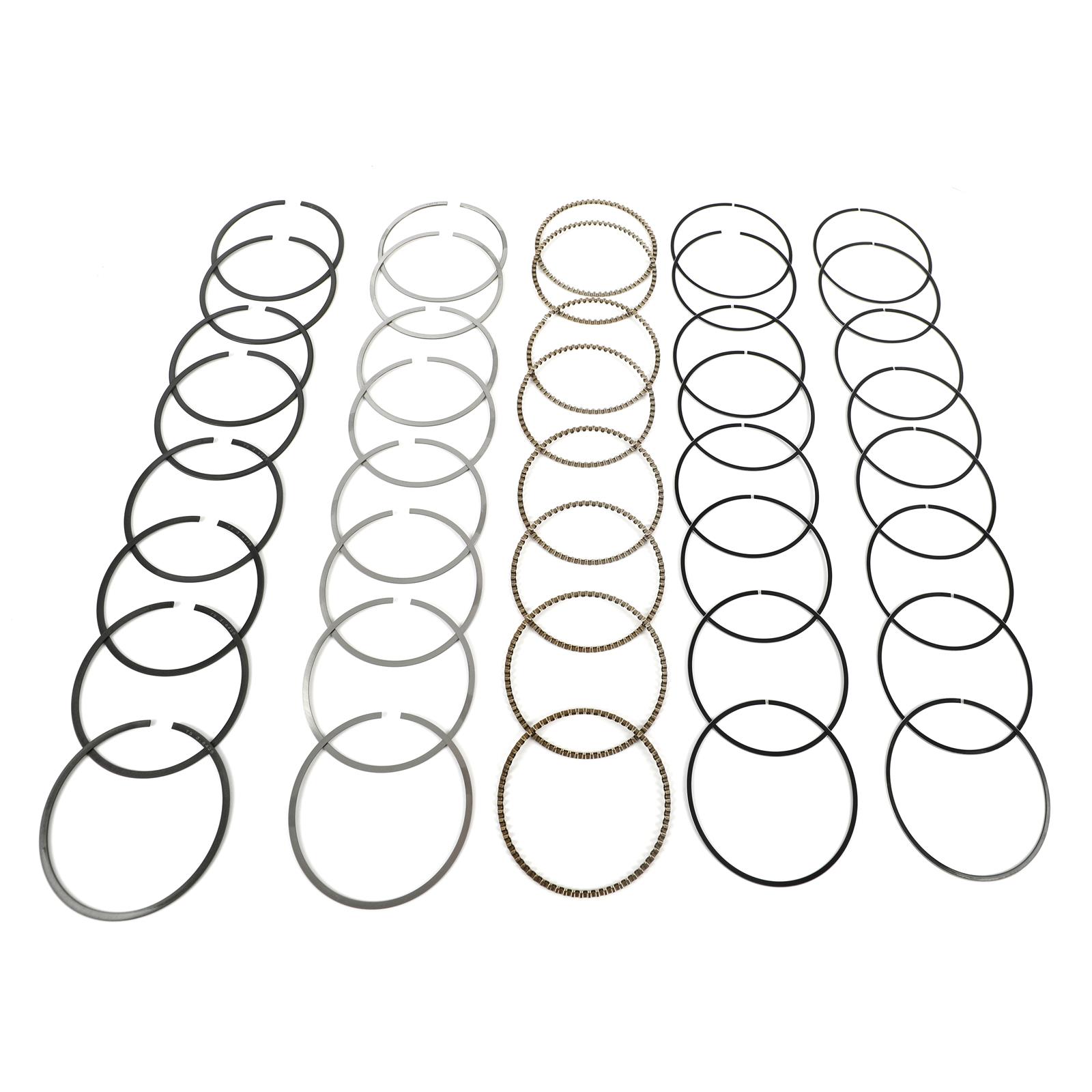 Manley Ford Coyote 5.0L DOHC 4 Valve 3.635in/3.640in Bore Premium Steel Top Rings
