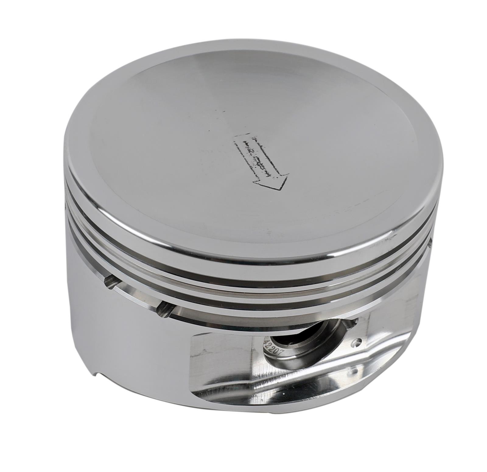 Manley Ford 4.6L/5.4L 3.572in Bore 1.220 CD/D Spherical Dish Street Master Dish Top (Single Piston)