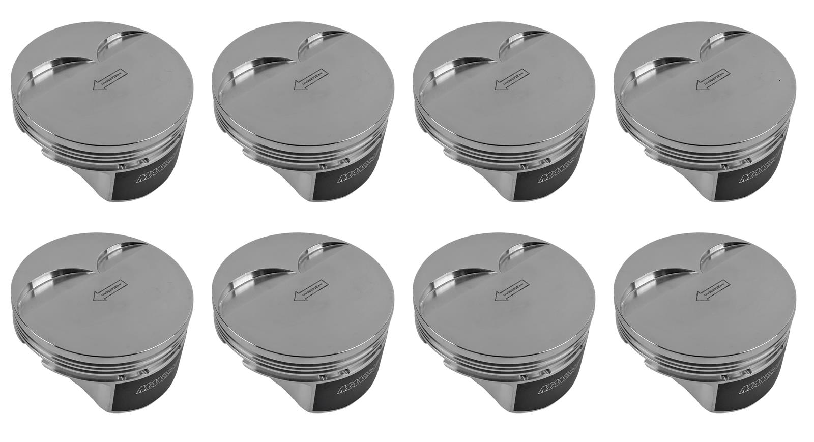 Manley Pistons 592675CE-8 Pistons, PIST-1.115 CD FT 4.075 E/D