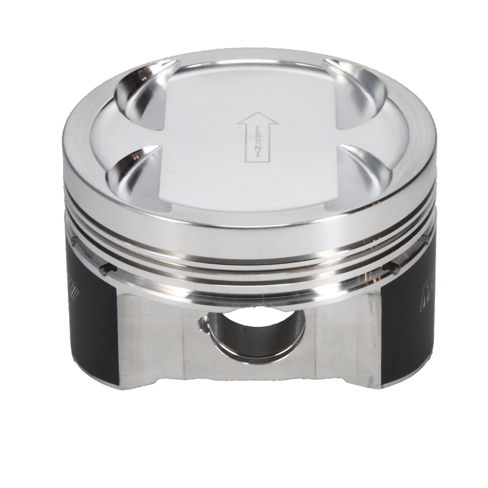 Manley 03-06 Evo 8/9 (7 Bolt 4G63T) 86.5mm +1.5mm Over Bore 8.5/9.0 -12cc Dome Pistons w/ Rings thumbnail 9