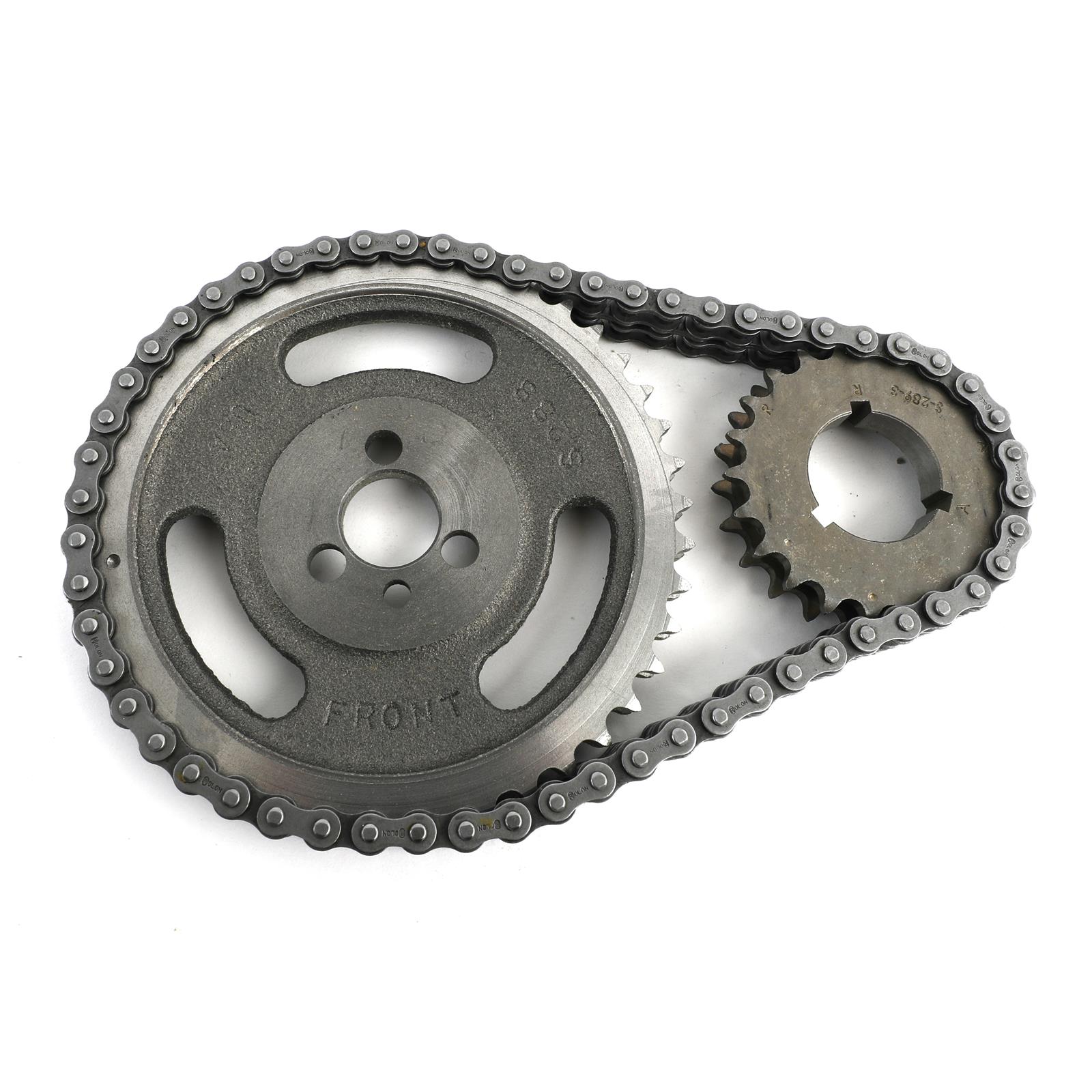 Manley Timing Chain Sets 73163 and Gears, Double Roller, Steel Sprockets, Chevy, Small Block, Kit