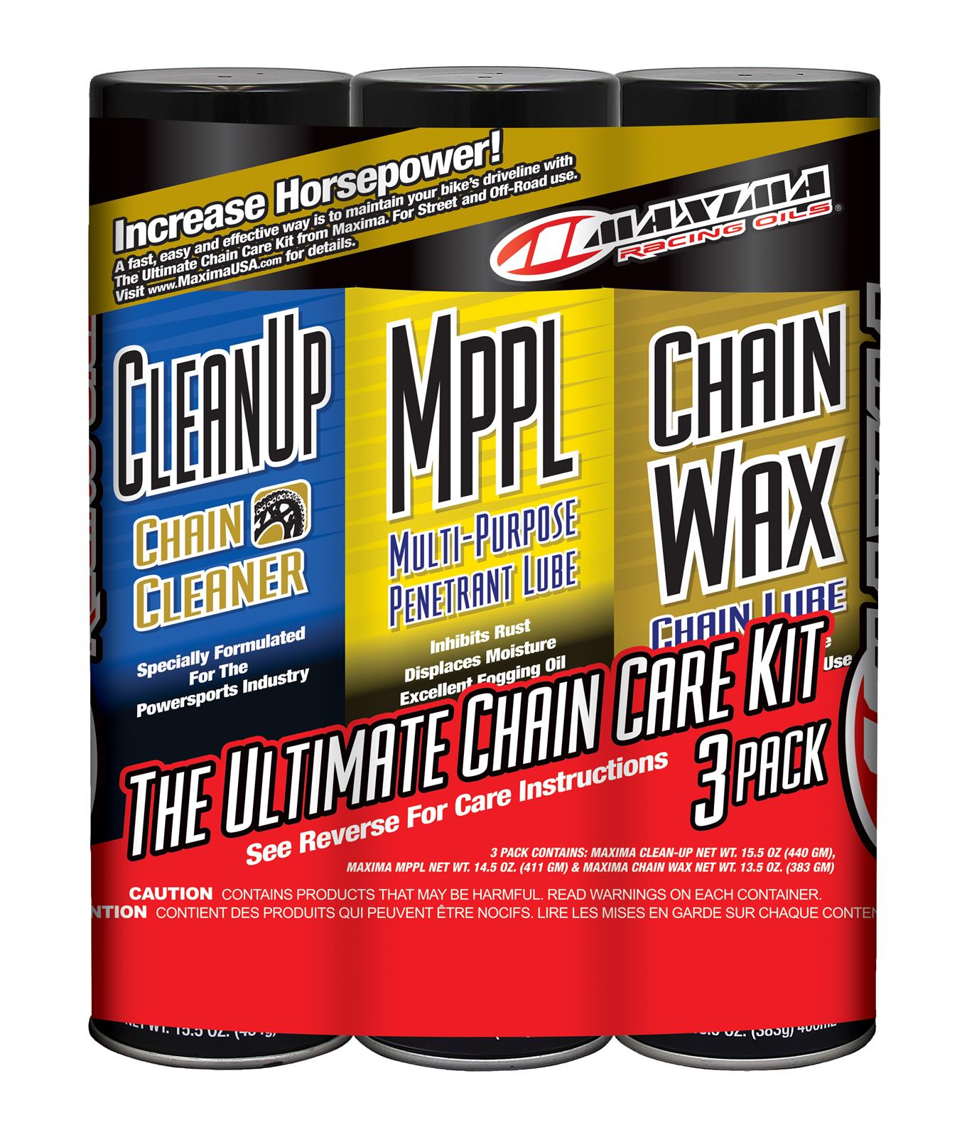 Maxima Racing Oils Automotive 70 749203 Maxima Oil Chain Wax Chain Care Kits Summit Racing 7537