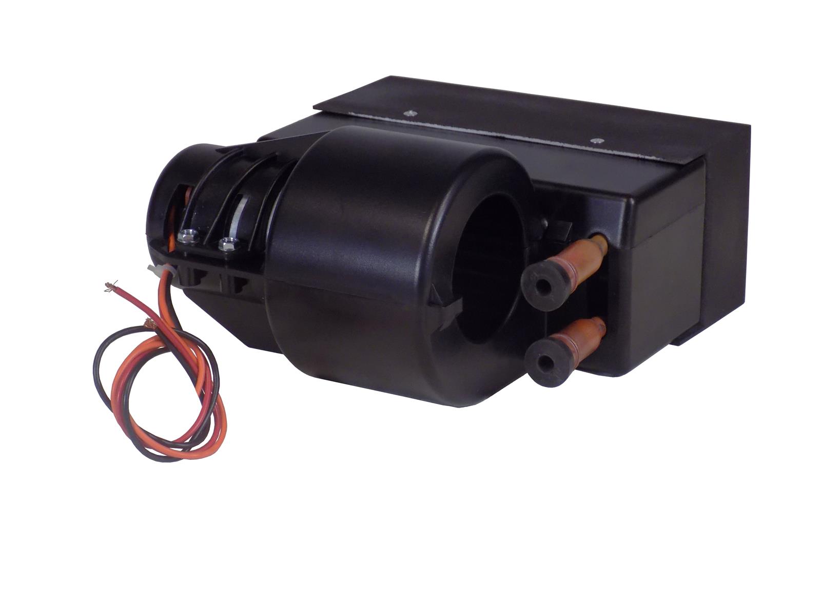 Maradyne Durango Auxiliary Heaters HF-100012-M Heaters, Durango, Under Dash, Compact, Hydronic, with 2-Speed Switch/Bezel and Mount Bracket, Single Scroll Blower, 12 VDC, ABS, Black, Each thumbnail 2