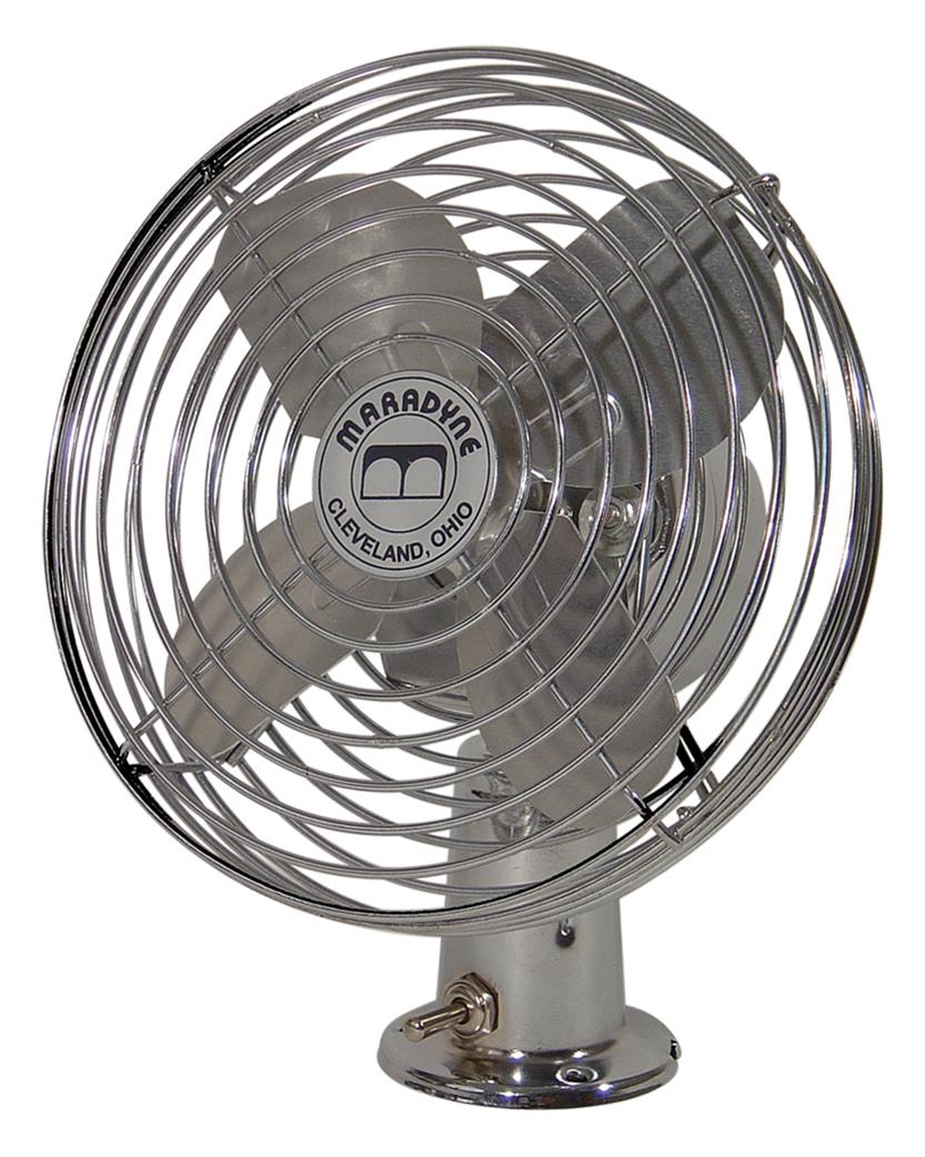 Maradyne Cool Cat Dash Fans MDF-100012 Air Blower, Cat, Fan, 12V, 6.5 in., 140/210 CFM, Each