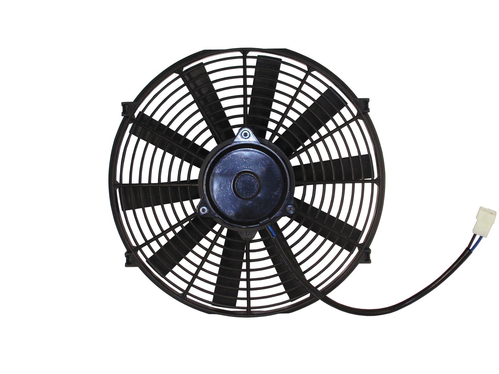 6 Volt 6v Electric Radiator Cooling Fan-16 Inch Dia. Push/Pull-10 Blade