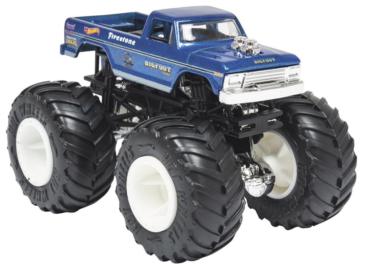 Bigfoot 4X4 GGL38 1:64 Scale HOT WHEELS BIGFOOT® #1 1974 Ford F-250 ...