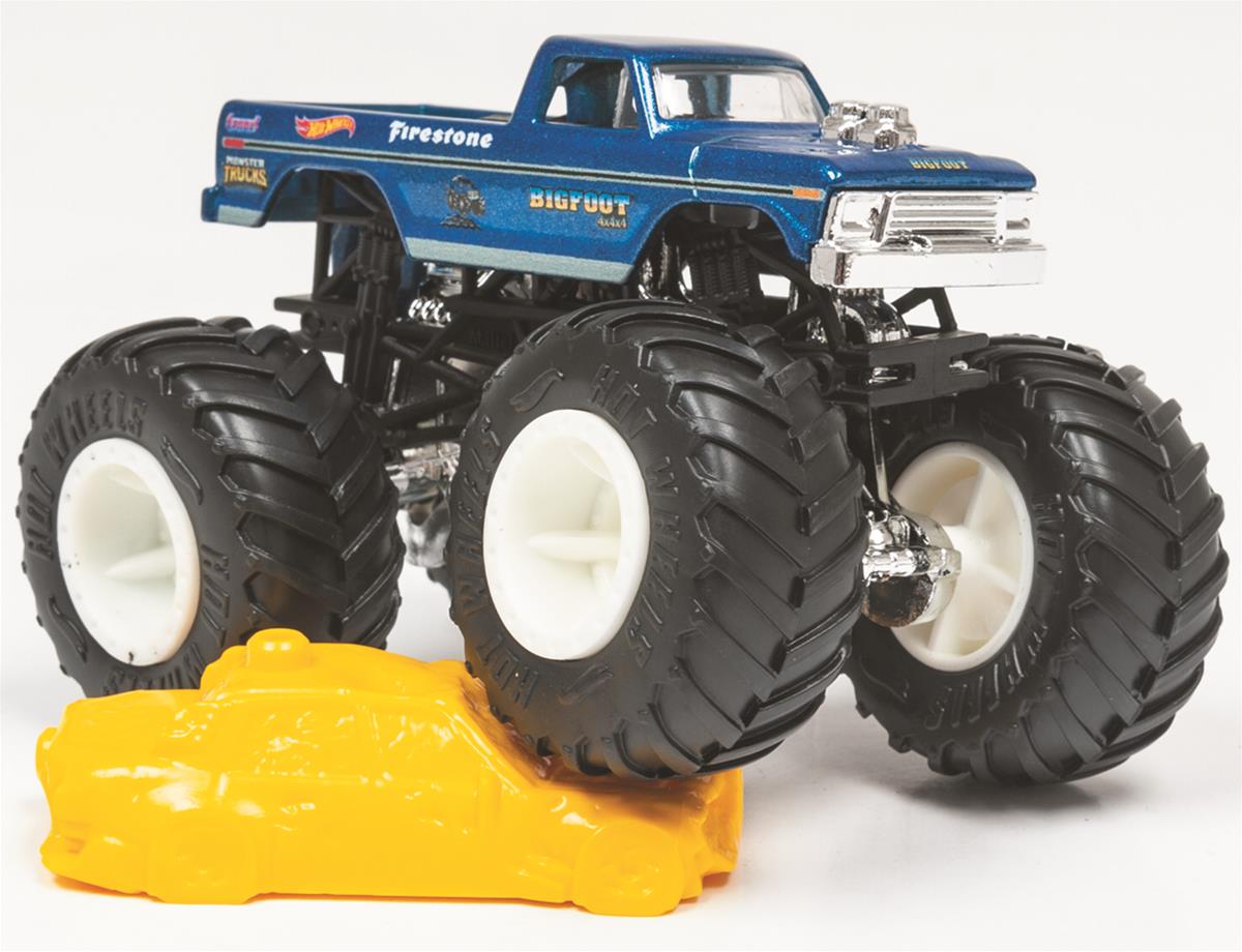 Bigfoot 4X4 GGL38 1:64 Scale HOT WHEELS BIGFOOT® #1 1974 Ford F-250 ...