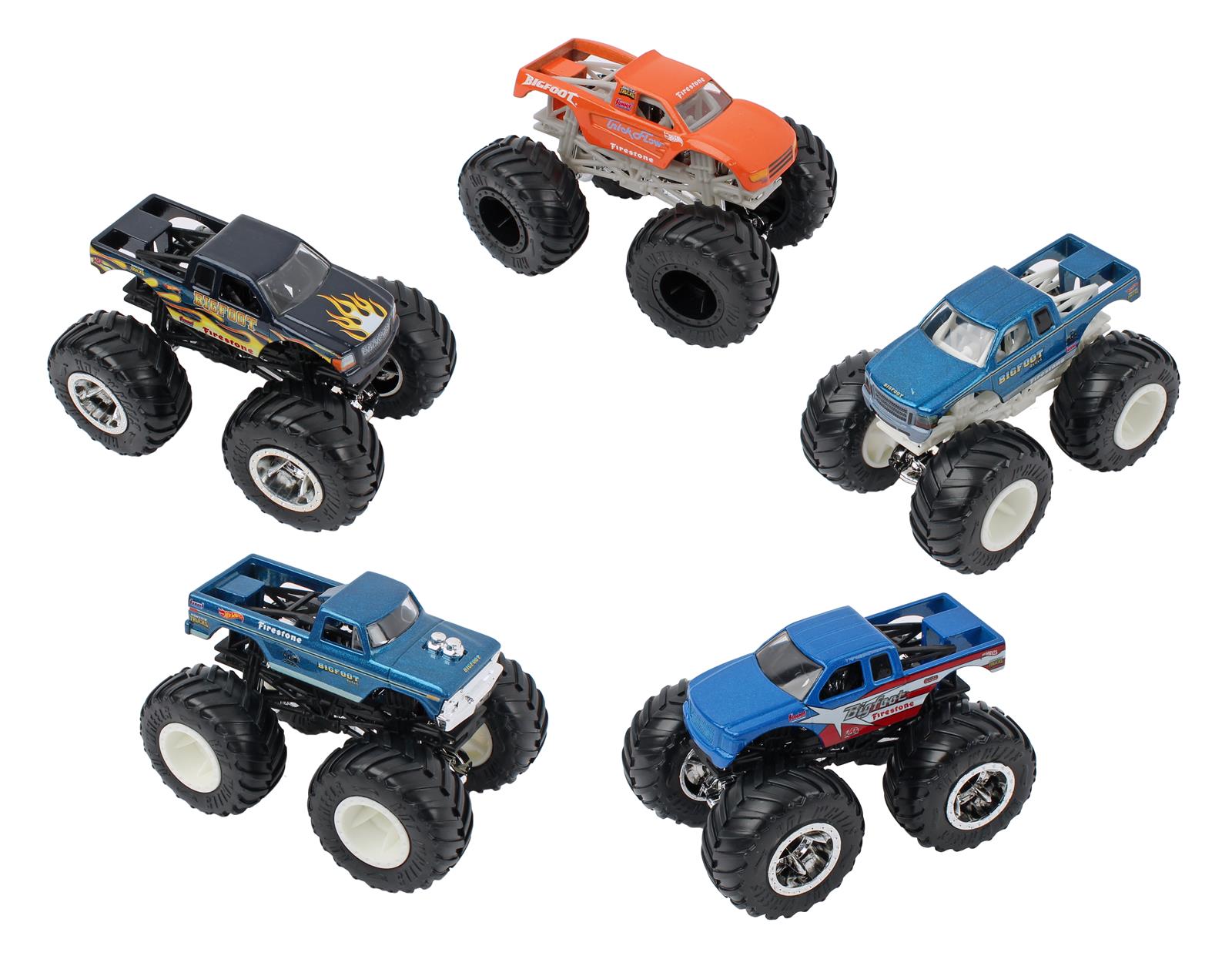 Bigfoot 4x4 Hgr40 9993 164 Scale Hot Wheels Bigfoot® Legacy Collection Diecast Summit Racing 0676