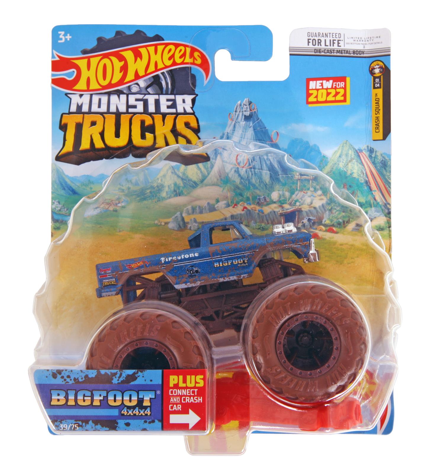 Hot Wheels Super Duty BIGFOOT Toy - 1:64 Scale – Bigfoot 4X4