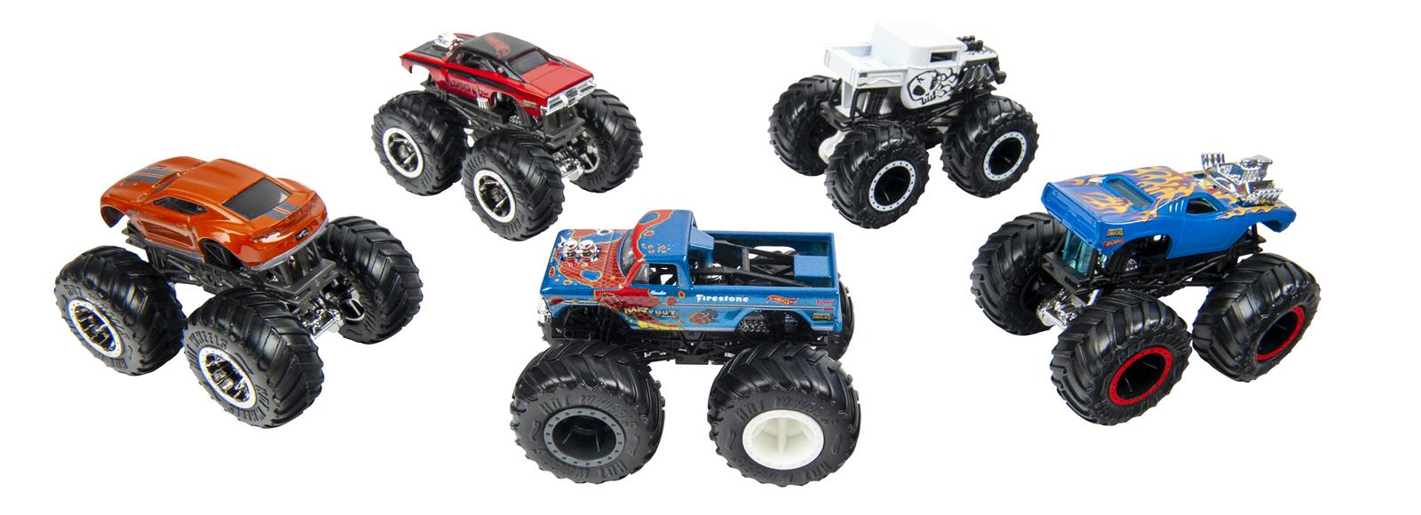 Bigfoot 4X4 HMG75-9564 1:64 Scale HOT WHEELS® 5-pack | Summit Racing