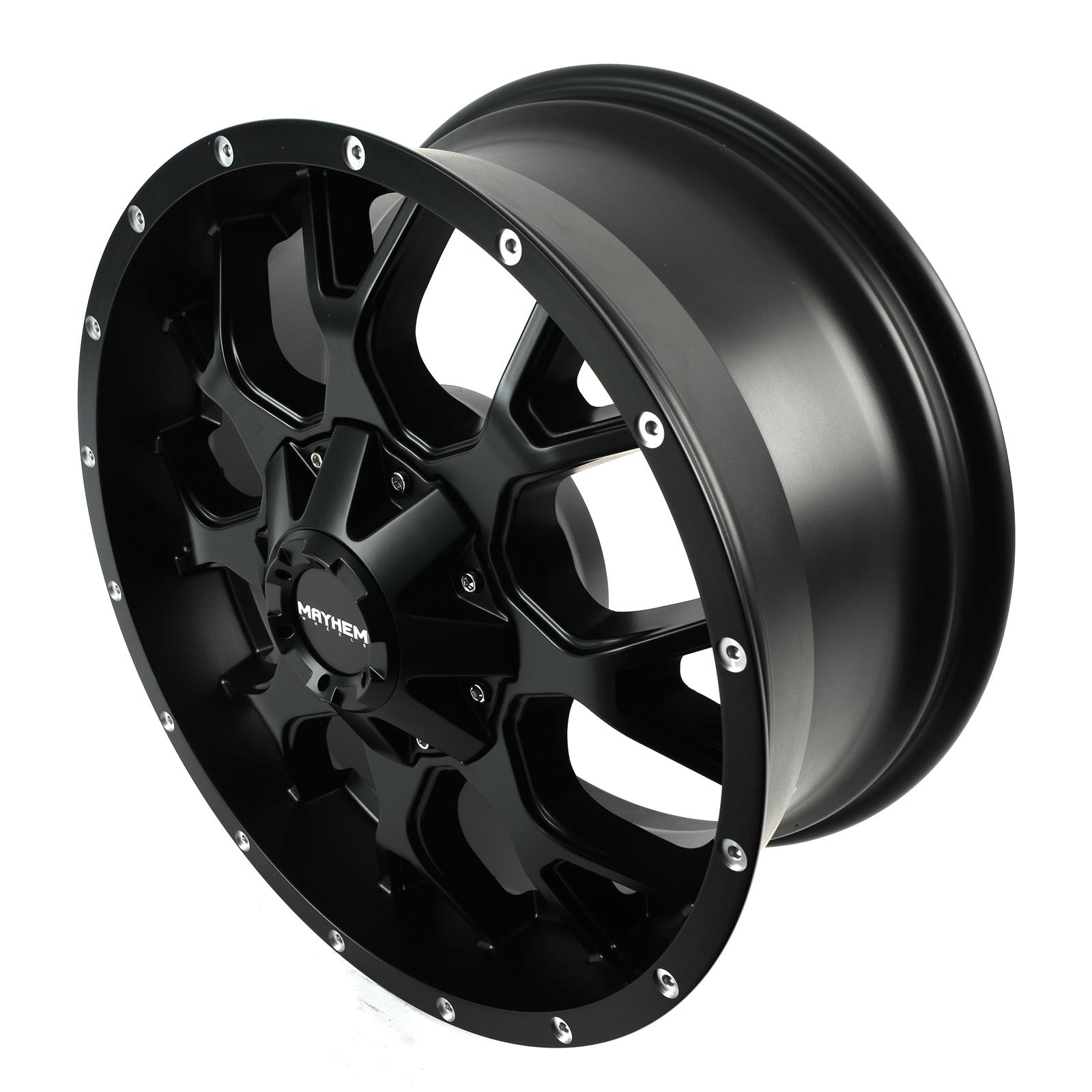Mayhem Wheels 8015-2978MB18 Mayhem Warrior 8015 Series Matte Black