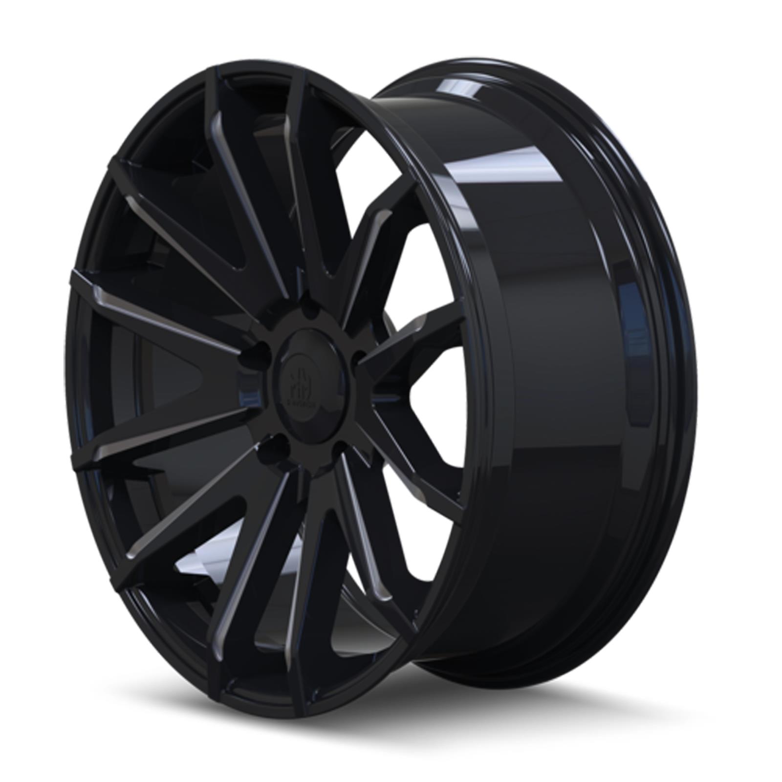 Mayhem Wheels 8109-2936BM10 Mayhem Crossfire 8109 Series Gloss